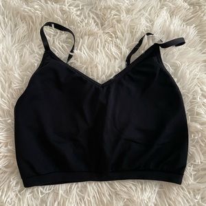 Fabletics black workout tank top